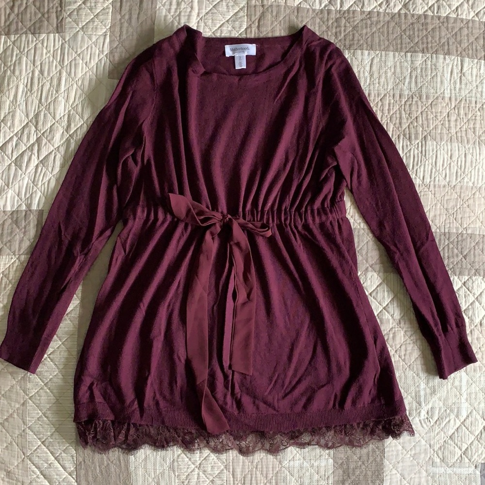 Motherhood maternity sweater